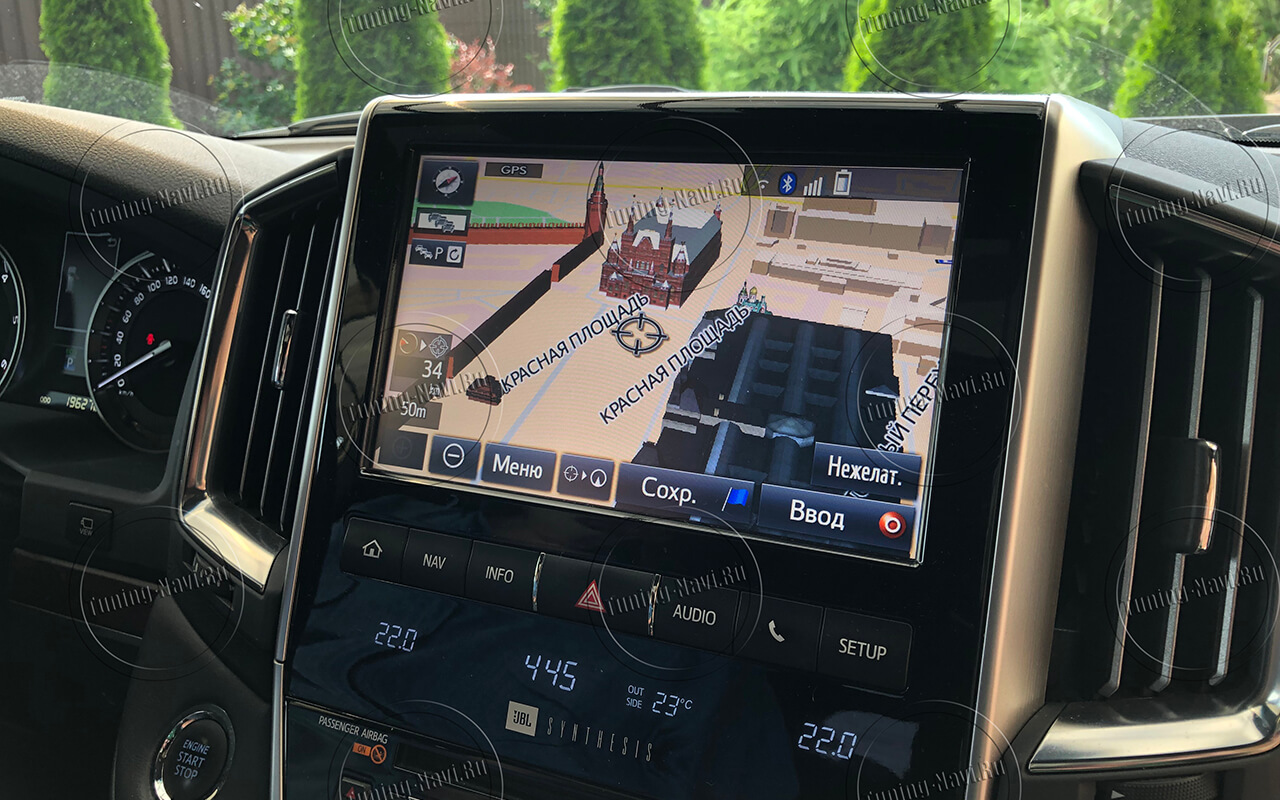 Обновление навигации TOYOTA - LEXUS